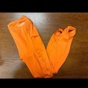 Gymshark Orange Leggings size Medium